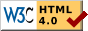 Valid HTML 4.0 Strict